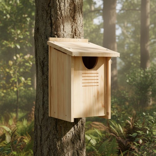 Large weatherproof cedar owl - large,