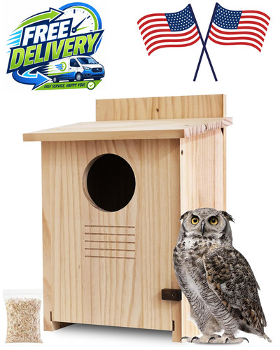 Owl house for - owl, wood