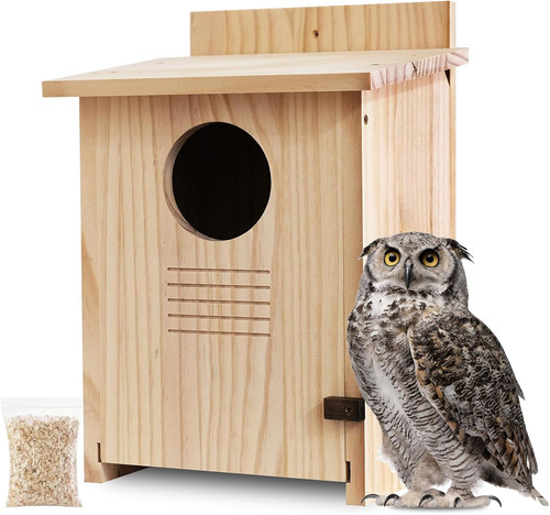 Owl house for outdoors - owl,